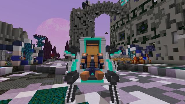 Screenshot of the Minecraft Bedrock Marketplace product Crash on Planet X created by Lifeboat.