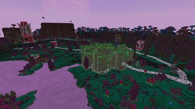 Screenshot of the Minecraft Bedrock Marketplace product Crash on Planet X created by Lifeboat.