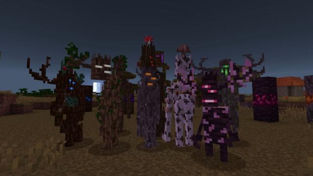Screenshot of the Minecraft Bedrock Marketplace product Creakings+ created by Lifeboat.