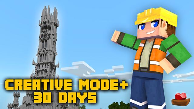 Thumbnail of the Minecraft Bedrock Marketplace product Creative Mode+ [30 Day] created by Lifeboat.