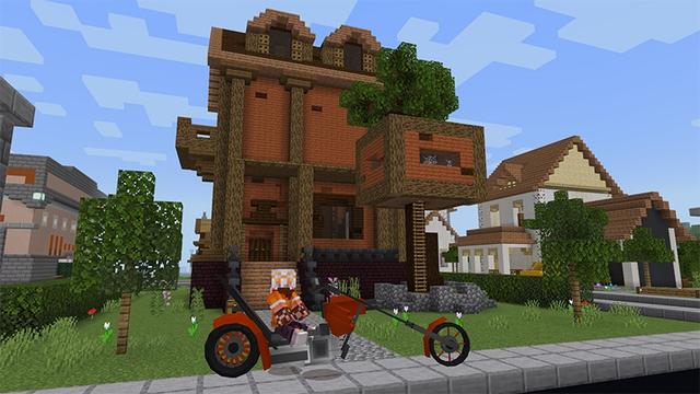 Screenshot of the Minecraft Bedrock Marketplace product Curb Appeal created by Lifeboat.