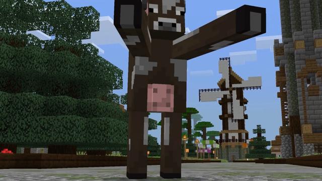 Screenshot of the Minecraft Bedrock Marketplace product Cursed Mobs created by Lifeboat.
