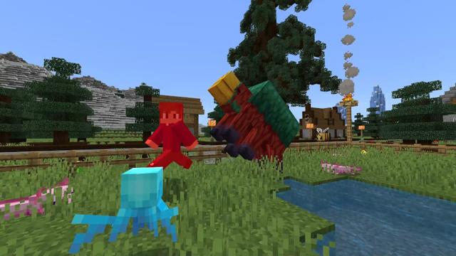 Screenshot of the Minecraft Bedrock Marketplace product Cursed Mobs created by Lifeboat.