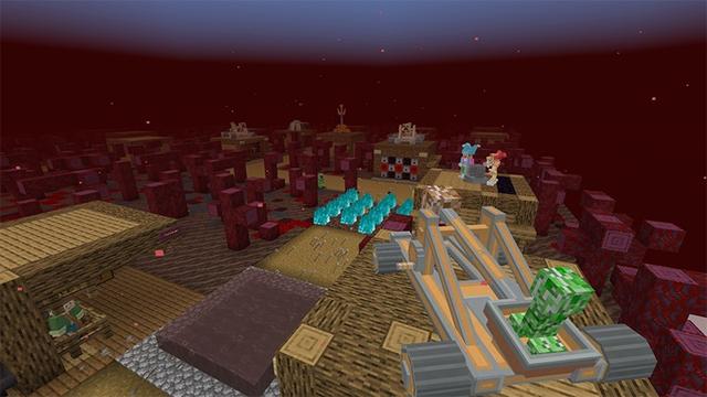 Screenshot of the Minecraft Bedrock Marketplace product Defend the Door created by Lifeboat.