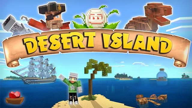 Thumbnail of the Minecraft Bedrock Marketplace product Desert Island created by Lifeboat.
