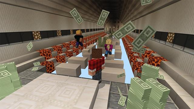 Screenshot of the Minecraft Bedrock Marketplace product Diamond Thief created by Lifeboat.