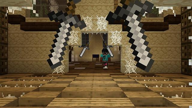 Screenshot of the Minecraft Bedrock Marketplace product Diamond Thief created by Lifeboat.