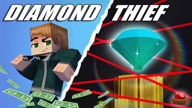 Thumbnail of the Minecraft Bedrock Marketplace product Diamond Thief created by Lifeboat.
