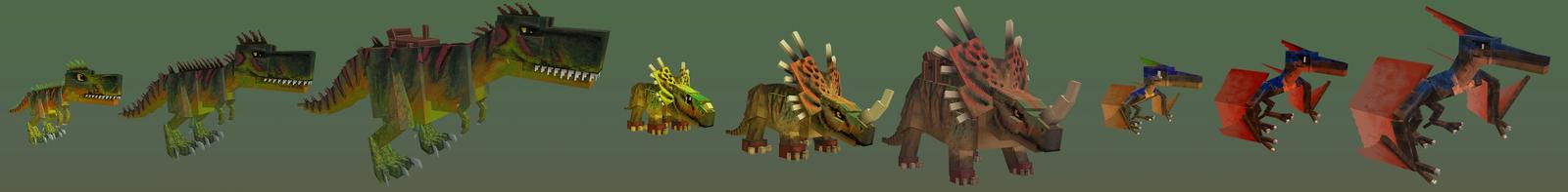 Panorama of the Minecraft Bedrock Marketplace product Dino Dig created by Lifeboat.