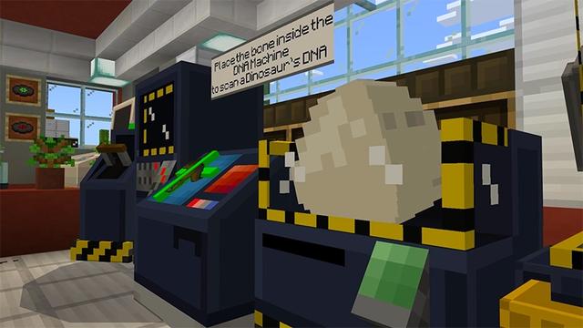 Screenshot of the Minecraft Bedrock Marketplace product Dino Dig created by Lifeboat.