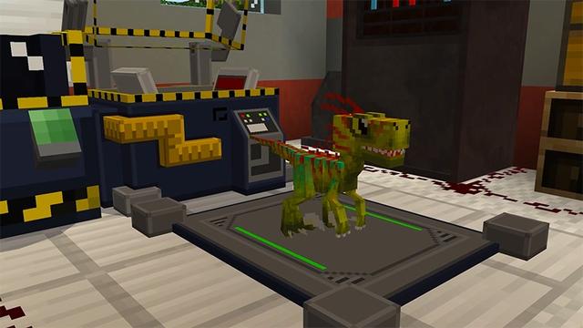 Screenshot of the Minecraft Bedrock Marketplace product Dino Dig created by Lifeboat.
