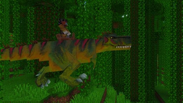 Screenshot of the Minecraft Bedrock Marketplace product Dino Dig created by Lifeboat.