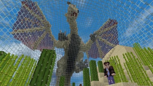 Screenshot of the Minecraft Bedrock Marketplace product Dragon Skyblock created by Lifeboat.