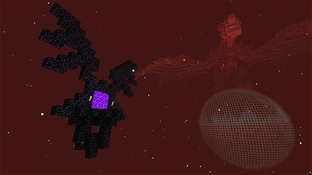 Screenshot of the Minecraft Bedrock Marketplace product Dragon Skyblock created by Lifeboat.
