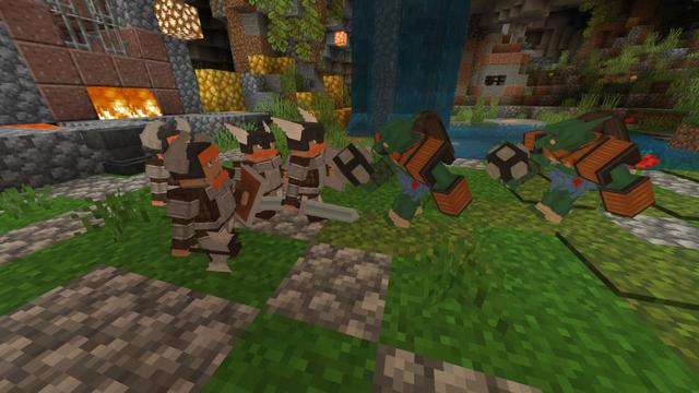 Screenshot of the Minecraft Bedrock Marketplace product Dwarf Kingdom created by Lifeboat.