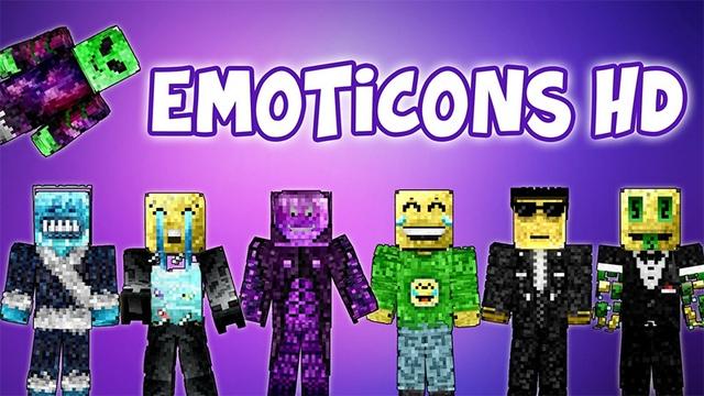 Thumbnail of the Minecraft Bedrock Marketplace product Emoticons HD created by Lifeboat.