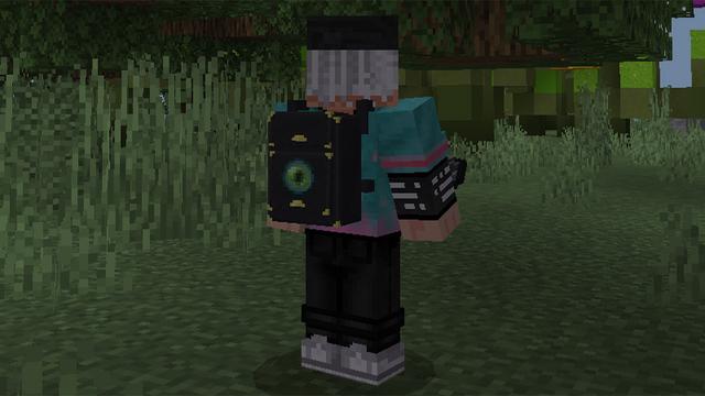 Screenshot of the Minecraft Bedrock Marketplace product Ender Backpack created by Lifeboat.