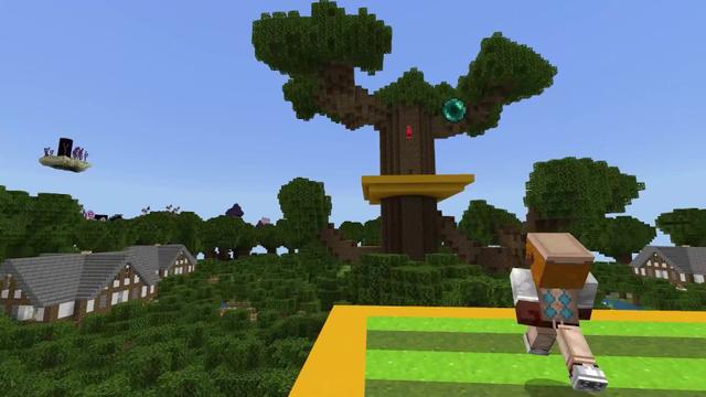 Screenshot of the Minecraft Bedrock Marketplace product Ender Golf created by Lifeboat.
