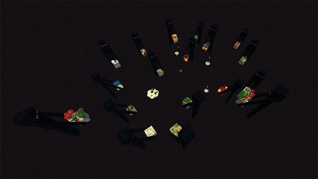 Screenshot of the Minecraft Bedrock Marketplace product Enderman Skyblock created by Lifeboat.