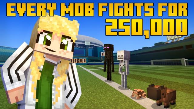 Thumbnail of the Minecraft Bedrock Marketplace product Every Mob Fights For 250,000 created by Lifeboat.