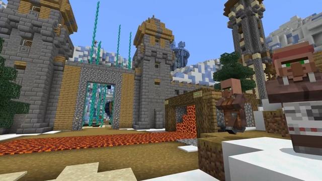 Screenshot of the Minecraft Bedrock Marketplace product Evil Tower created by Lifeboat.