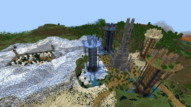 Screenshot of the Minecraft Bedrock Marketplace product Evil Tower created by Lifeboat.