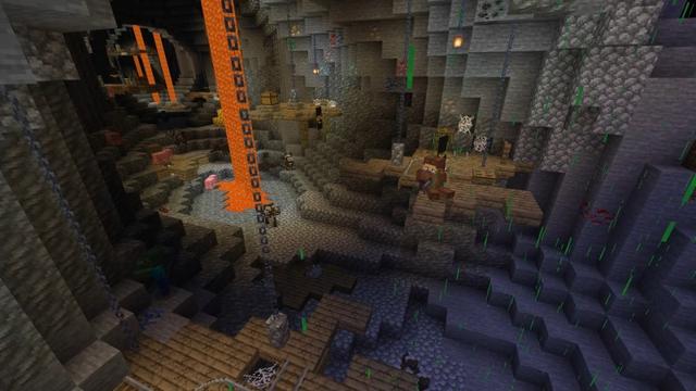 Screenshot of the Minecraft Bedrock Marketplace product Extreme Acid Survival created by Lifeboat.
