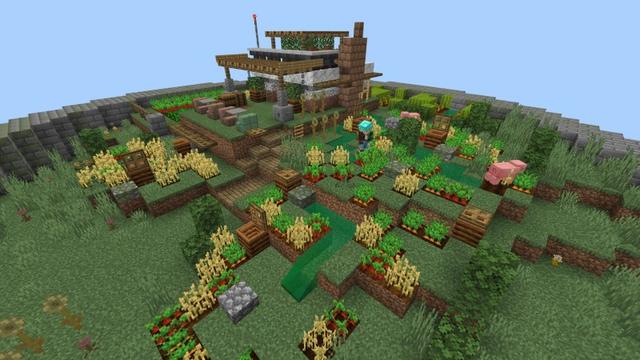 Screenshot of the Minecraft Bedrock Marketplace product Extreme Acid Survival created by Lifeboat.