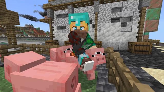 Screenshot of the Minecraft Bedrock Marketplace product Extreme Acid Survival created by Lifeboat.