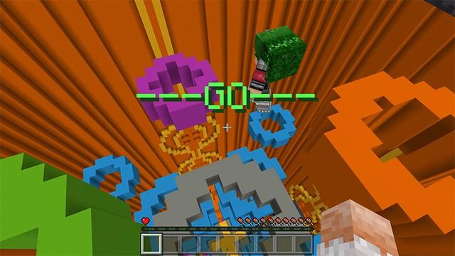 Screenshot of the Minecraft Bedrock Marketplace product Extreme Dropper created by Lifeboat.
