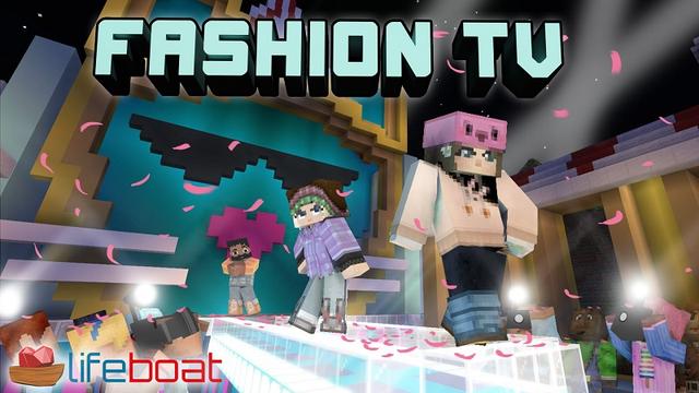 Thumbnail of the Minecraft Bedrock Marketplace product Fashion TV created by Lifeboat.