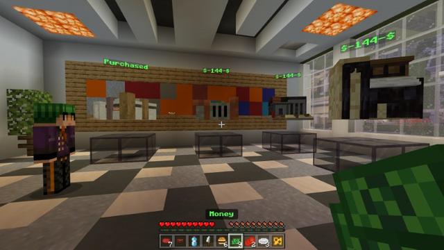 Screenshot of the Minecraft Bedrock Marketplace product Fast Food Simulator created by Lifeboat.