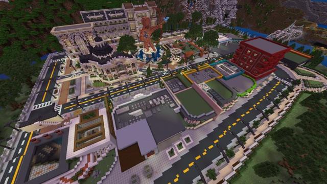 Screenshot of the Minecraft Bedrock Marketplace product Fast Food Simulator created by Lifeboat.