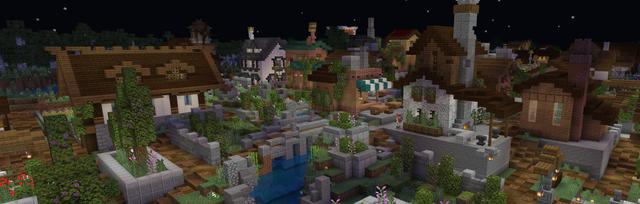 Panorama of the Minecraft Bedrock Marketplace product Find The Cats created by Lifeboat.