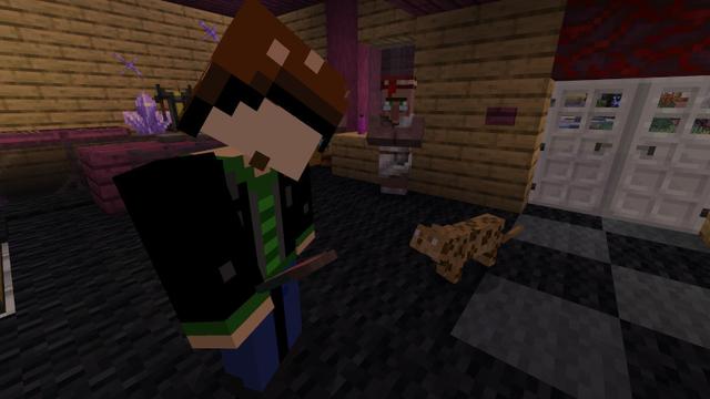 Screenshot of the Minecraft Bedrock Marketplace product Find The Cats created by Lifeboat.