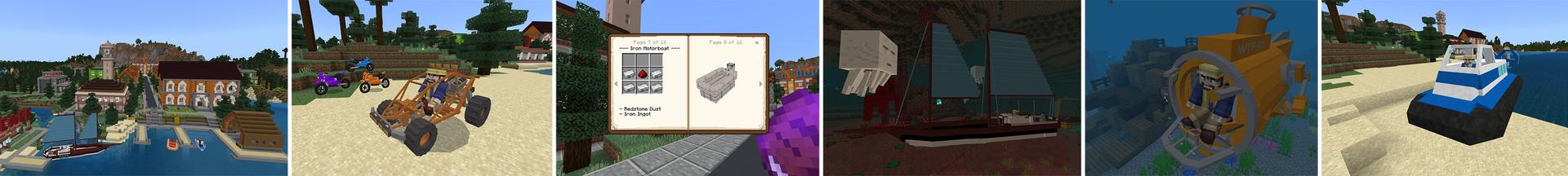 Panorama of the Minecraft Bedrock Marketplace product Fishing+ created by Lifeboat.