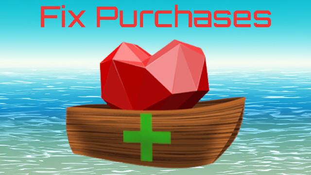 Thumbnail of the Minecraft Bedrock Marketplace product Fix Purchases created by Lifeboat.