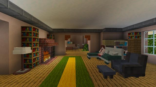 Screenshot of the Minecraft Bedrock Marketplace product Flip That House! created by Lifeboat.