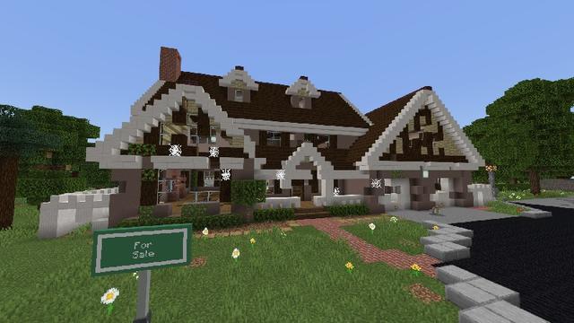Screenshot of the Minecraft Bedrock Marketplace product Flip That House! created by Lifeboat.