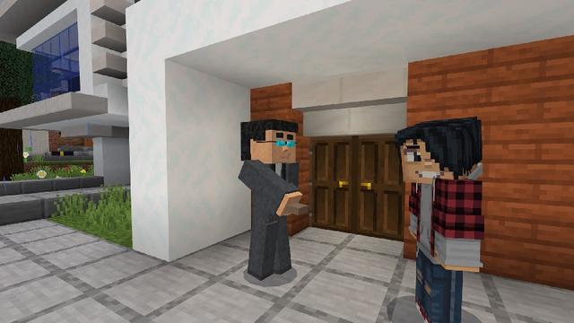 Screenshot of the Minecraft Bedrock Marketplace product Flip That House! created by Lifeboat.