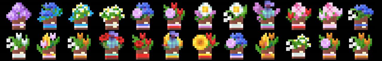 Panorama of the Minecraft Bedrock Marketplace product Flower Shop created by Lifeboat.