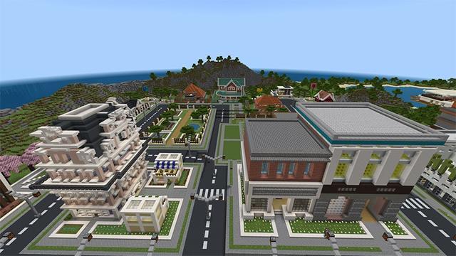 Screenshot of the Minecraft Bedrock Marketplace product Flower Shop created by Lifeboat.