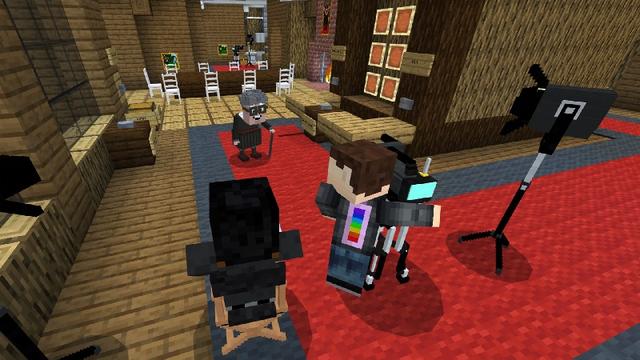 Screenshot of the Minecraft Bedrock Marketplace product Food TV: Thanksgiving created by Lifeboat.
