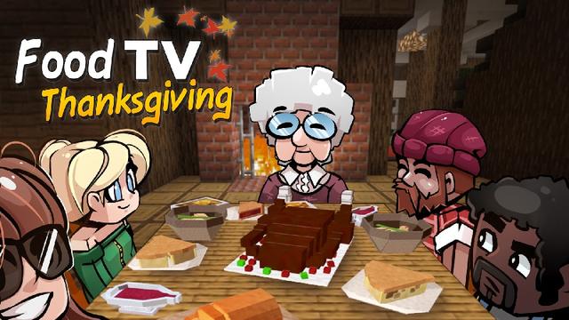 Thumbnail of the Minecraft Bedrock Marketplace product Food TV: Thanksgiving created by Lifeboat.