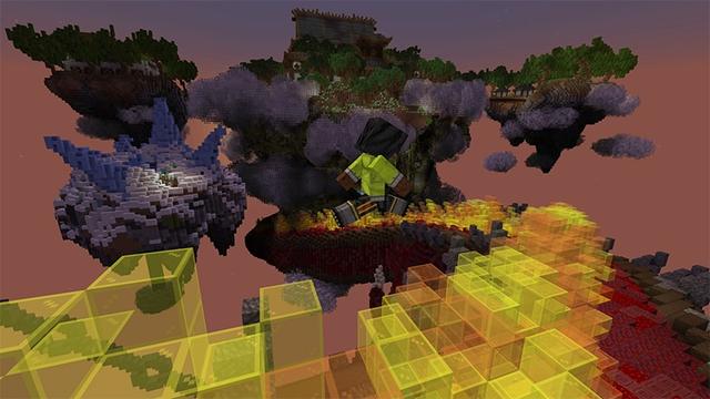 Screenshot of the Minecraft Bedrock Marketplace product Free the Dragon created by Lifeboat.