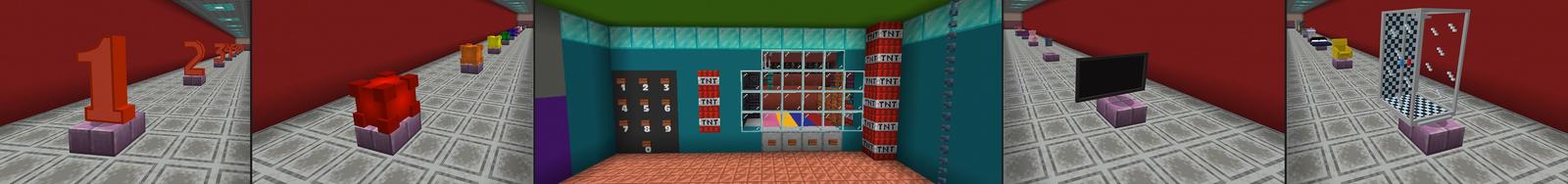 Panorama of the Minecraft Bedrock Marketplace product French 1: TNT Squad created by Lifeboat.
