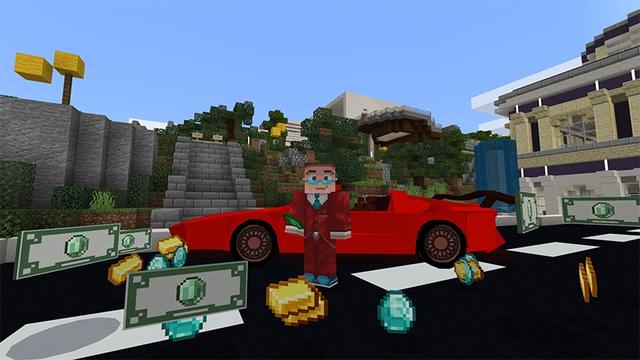 Screenshot of the Minecraft Bedrock Marketplace product Gazillionaire created by Lifeboat.