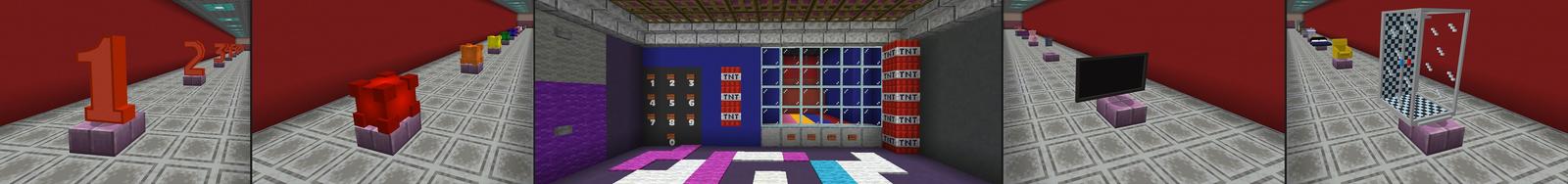 Panorama of the Minecraft Bedrock Marketplace product German 1: TNT Squad created by Lifeboat.