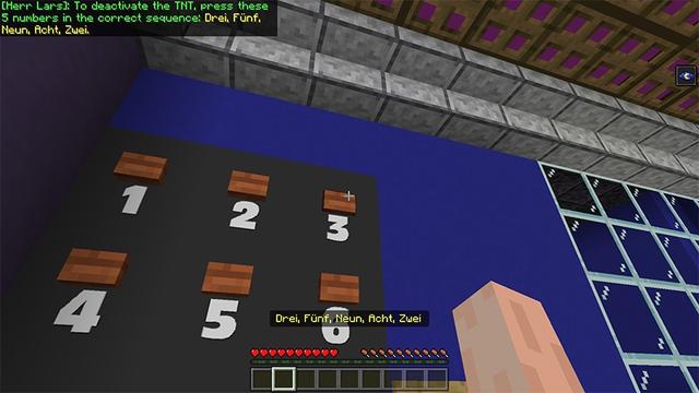 Screenshot of the Minecraft Bedrock Marketplace product German 1: TNT Squad created by Lifeboat.
