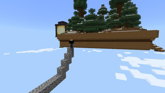 Screenshot of the Minecraft Bedrock Marketplace product Giant Items Skyblock created by Lifeboat.